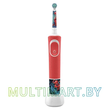 Электрическая зубная щетка Oral-B Kids Spiderman D100.413.2K картинка 2